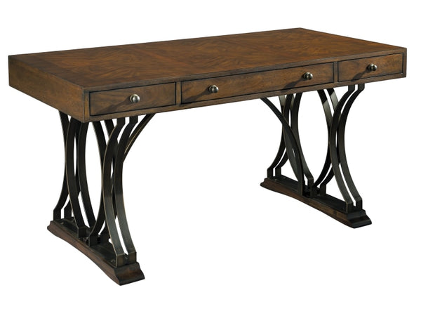 Brass and Arcacia Writing Desk