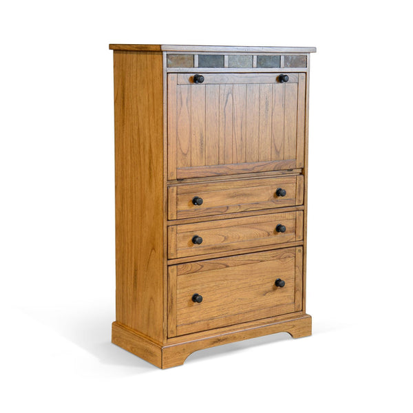 Sedona Laptop Armoire Clipped View