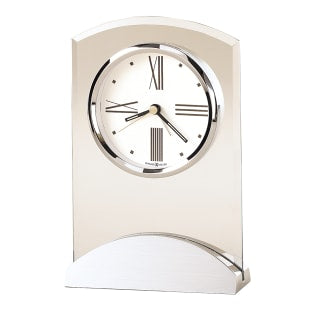 Howard Miller Tribeca Aluminum Analog Table Top Clock
