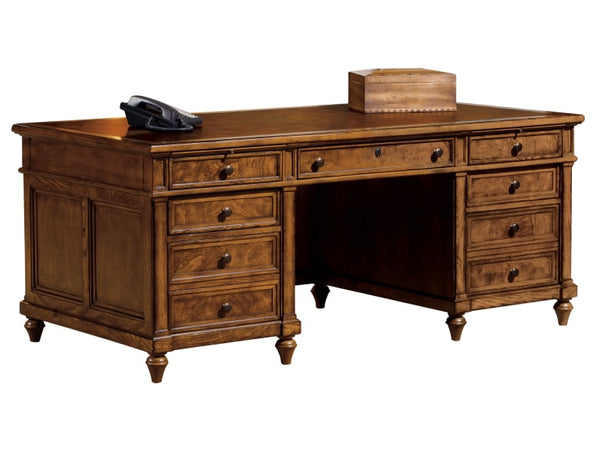 Urban Ash Executive Desk Front View
