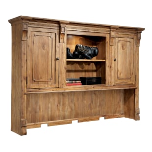 Hekman Wellington Executive Deck Hutch - Rare View
