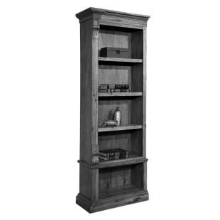 Hekman Wellington Estates Executive Bookcase Left Pier - Java Side View