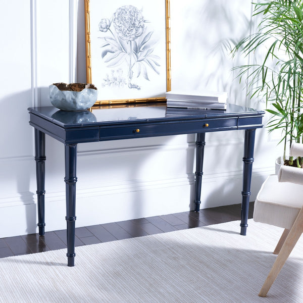 afavieh Noely Single Drawer Writing Desk lifestyle view