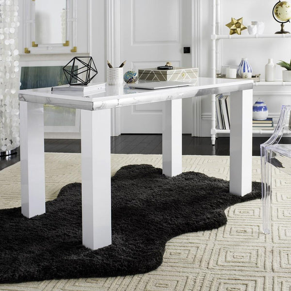 Safavieh Enos Modern Lacquer Desk lifestyle view