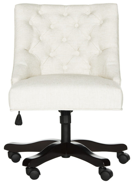 Safavieh Soho Swivel Desk Chair Creme