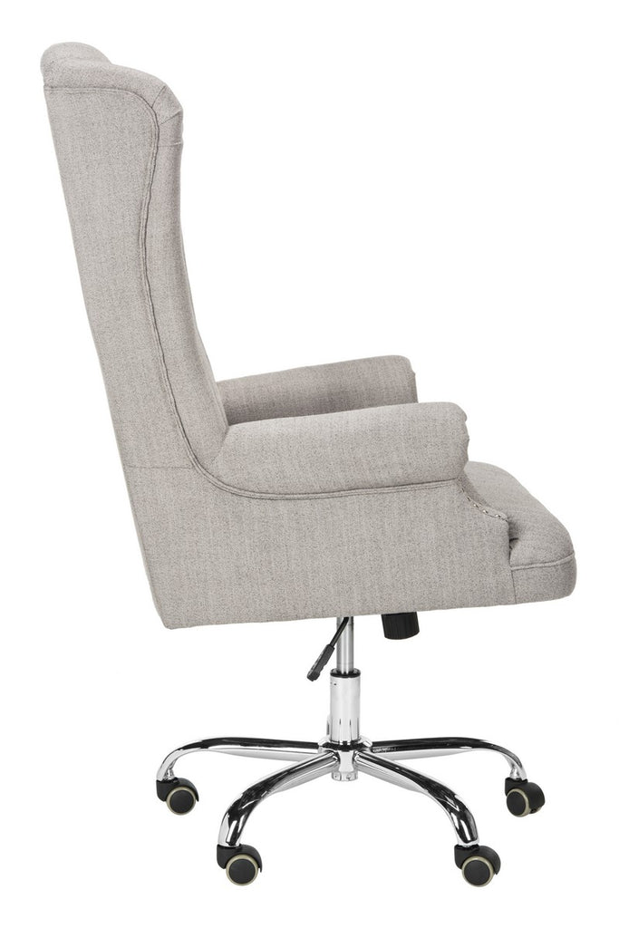 Linen discount office chair